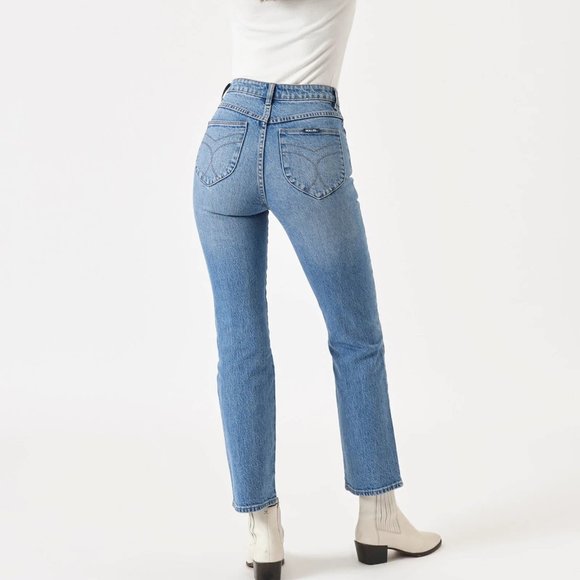 ROLLA'S Light Blue Flare & Wide Leg Jeans - Picture 7 of 9